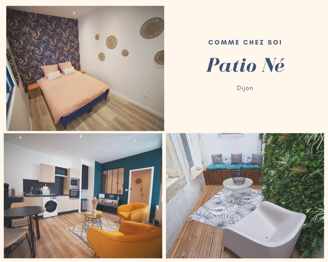 Patione Dans Centre De Dijon Apartment Exterior foto