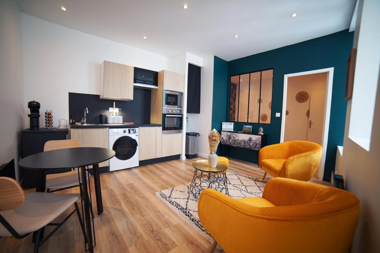 Patione Dans Centre De Dijon Apartment Exterior foto